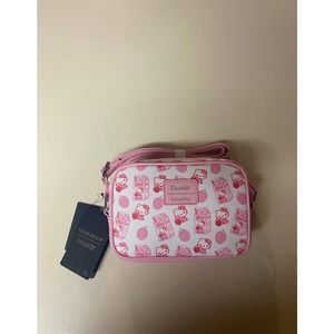 Loungefly Hello Kitty Strawberry Milk Crossbody Bag
